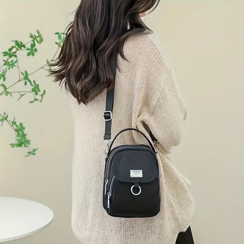 Waterproof Women Crossbody Bag Elegant Oxford Messenger Bags Simple For Work