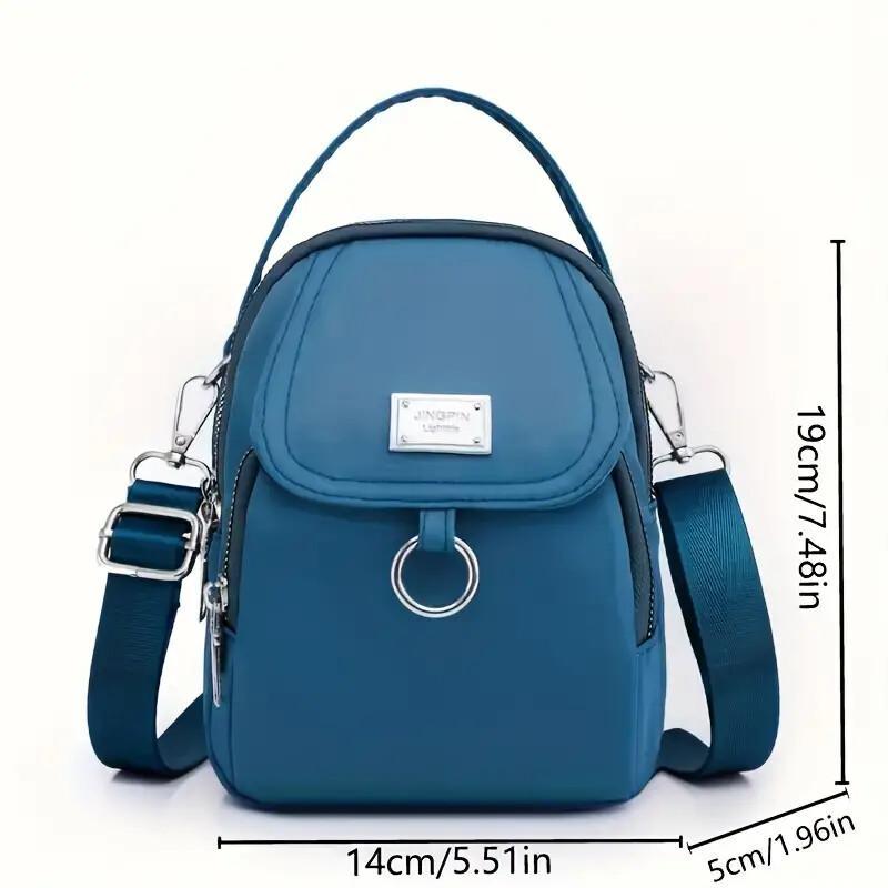 Waterproof Women Crossbody Bag Elegant Oxford Messenger Bags Simple For Work