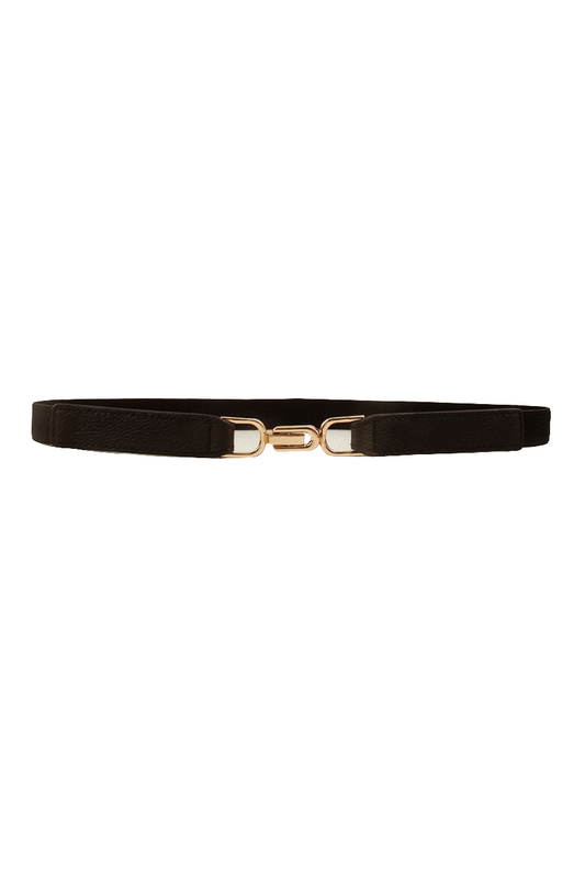 Alloy Buckle Elastic Belt