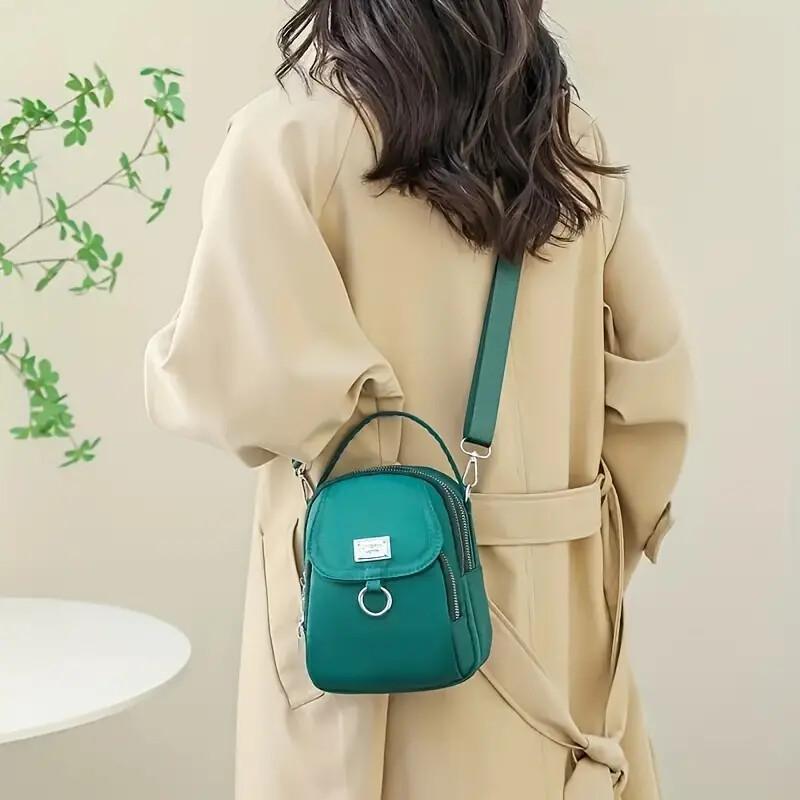 Waterproof Women Crossbody Bag Elegant Oxford Messenger Bags Simple For Work
